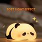 Cute Panda Silicone Night Light – Soft Touch LED Lamp for Kids