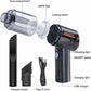 3-in-1 Portable Cordless Vacuum Cleaner & Handheld Dust Buster