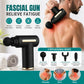 Professional Handheld Deep Tissue Massage Gun with 4 Interchangeable Heads