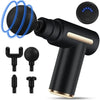 Professional Handheld Deep Tissue Massage Gun with 4 Interchangeable Heads