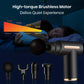 Professional Handheld Deep Tissue Massage Gun with 4 Interchangeable Heads
